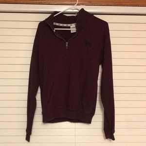 Maroon PINK Sweatshirt